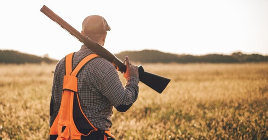 gun owner in the field