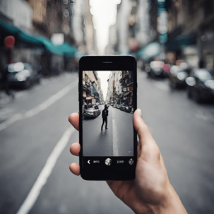 Witness phone footage